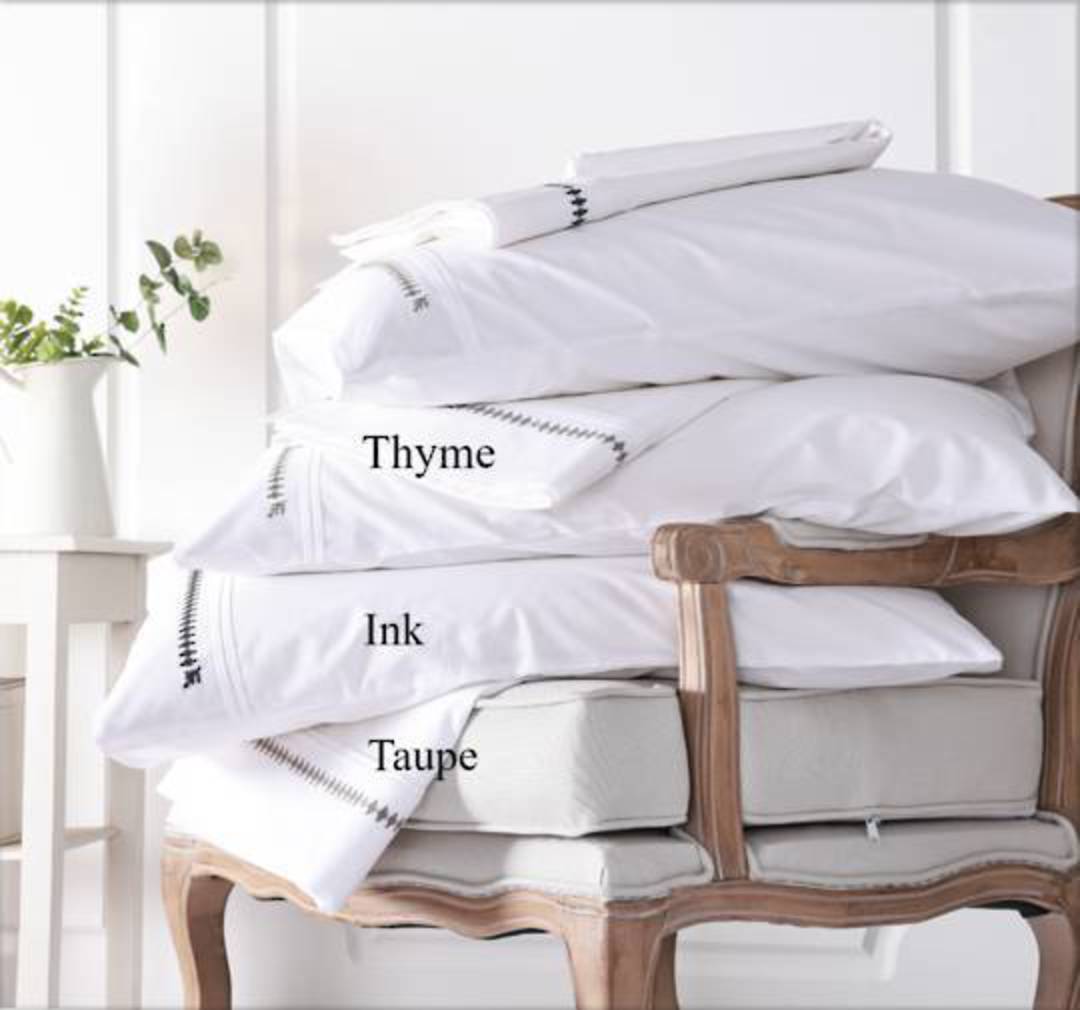 MM Linen | Bee Sheet Sets | Taupe (Light Brown) image 0